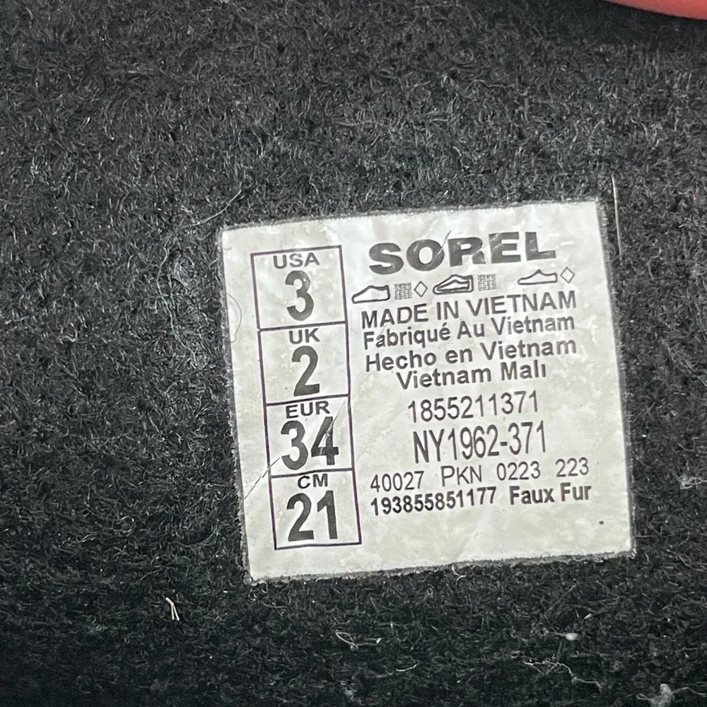 Sorel waterproof snow boots boy 3